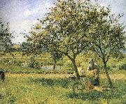 Camille Pissarro Wheelbarrow Germany oil painting artist